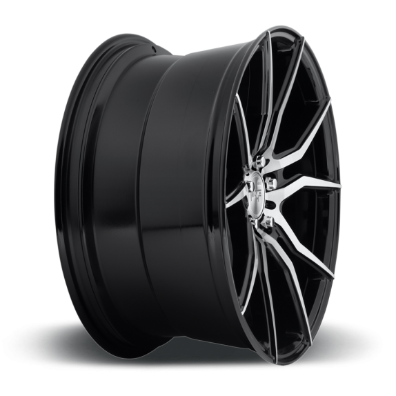 Ascari 20x10 BLK with Brushed Face A3 1000